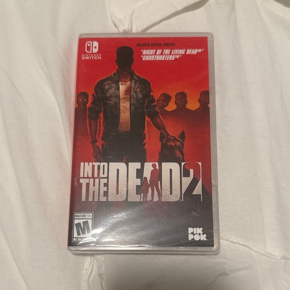 Nintendo Into the Dead 2 - Red and Black Cover